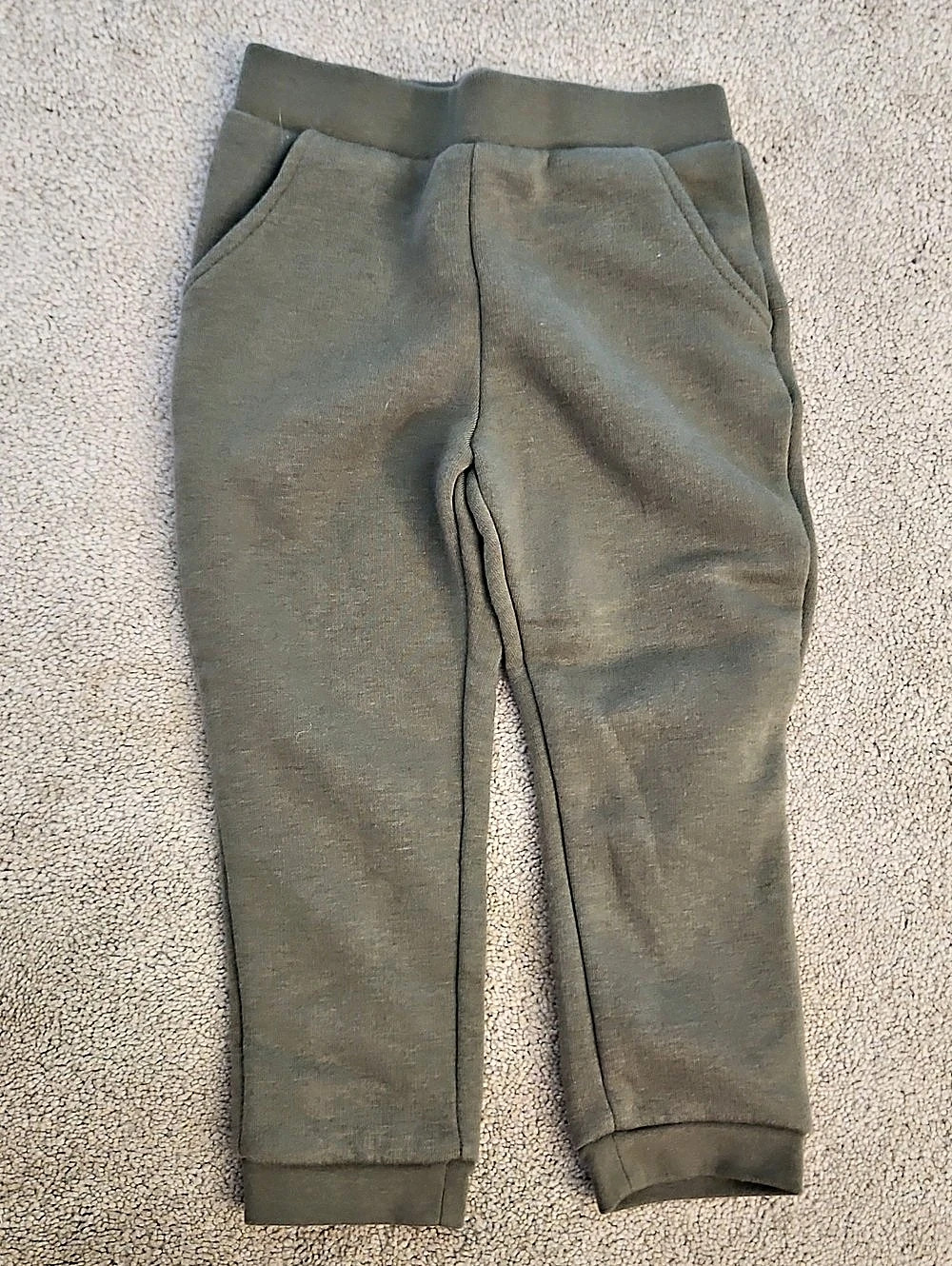 OKIE DOKIE Baby Jogger Pants in Green 24M Like New